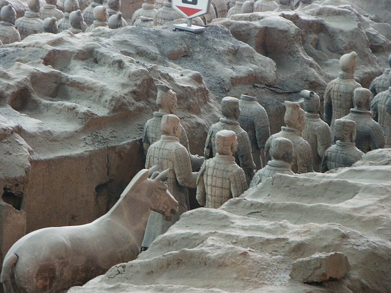 Terracotta Army warriors, Xi'an, China